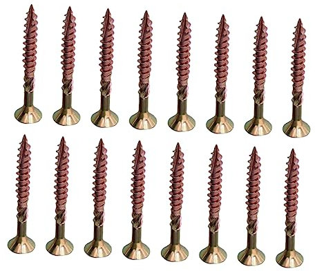 Healifty 100pièces Vis Autoperceuses Pour Bois Vis De Serrage Pratiques Pour Meubles Bois