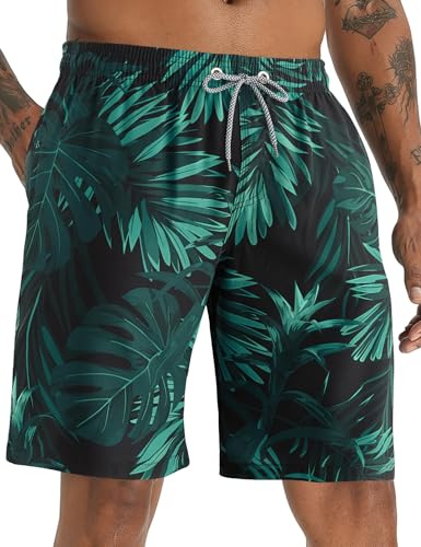 APTRO Men's Swimming Shorts Board Shorts Quick Dry Swimming Trunks Summer Beach Shorts with mesh Lining 02