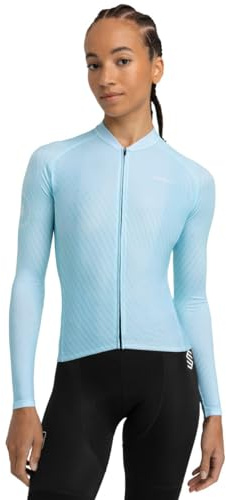 SIROKO - Langärmeliges Radtrikot für Damen M2 Prix - M - Türkis