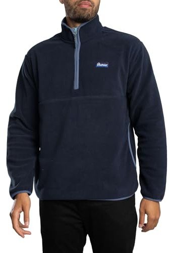 Penfield Men's Greylock Quarter Zip Fleece, Navy Blazer, M