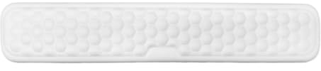 Wrist Rest For Keyboard And Mouse Computer Ergonomic Support Pad Soft Memory Foam Arm Cushion For Desk Palm Hand Office Auflage für Tastatur(Long white)