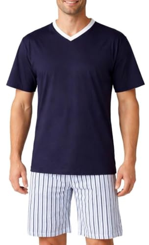 Cocain underwear Herren Shorty Schlafanzug Kurze Hose 50/M bis 56/XXL | Leichte Sommerkombination Nachtbekleidung Freizeitpyjama