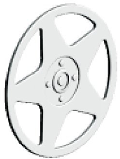 Ninco 4 x Radkappen Radzierblenden Speedline + Disc 38,1 cm