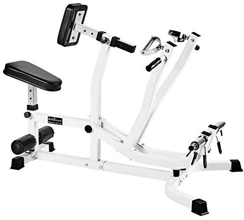 Bad Company Rückenmaschine/Rudermaschine I Rudergerät für das Rückentraining im Homegym I BCA-28
