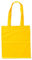 Bags by Jassz Stoffbeutel aus Baumwolle mit langen Henkeln (ca. 38 x 42 cm, Gelb)