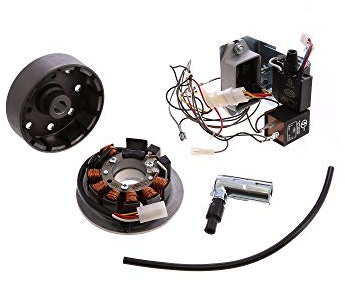 Umrüstsatz Vape - M-G auf 12V 35/35W - ohne Batterie, ohne Kugellampen für Roller SR50, SR80
