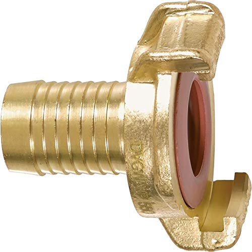 Geka 40104KSB Schlauchstück K 1 Zoll MS DVGW VP550 25 mm, Gold, 18 x 8 x 13 cm