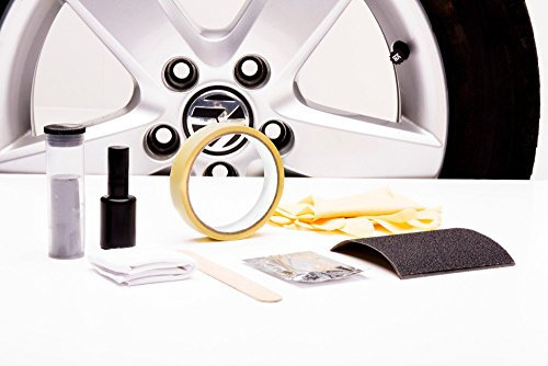 Aluminium-Felgen Reparatur-Set für Auto und Motorrad silber