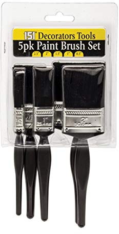 SYNTHATIC Paint Brushes 5PK