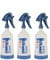 Kwazar Pack of 3 Mercury Super Pro + 360 Degree Viton Blue Spray Bottle 1.0 Litres