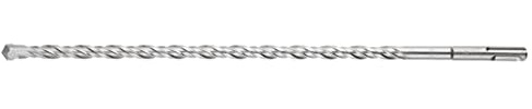 VERTO Betonbohrer SDS Plus, 10 x 350 mm, S4, Arbeitslänge von 290 mm