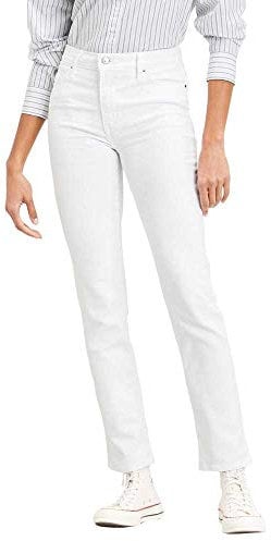 Levi's Femme Jeans 724 High Rise Straight, Western White, 28W / 30L