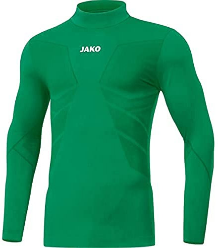 JAKO Comfort 2.0 Turtleneck Kids Gruen, 116/128 Kinder