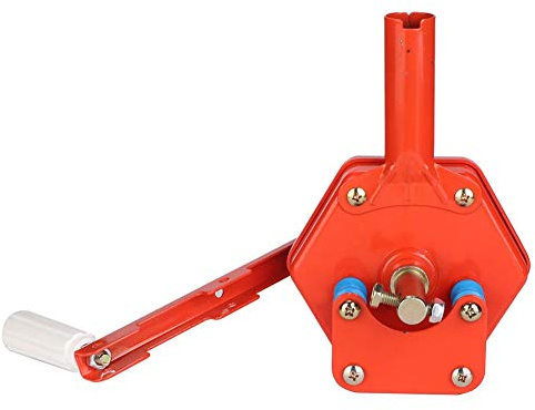 Dispositivo de bobinadora de película manual Máquina de bobinado de película lateral de efecto invernadero