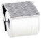 MSV PS Wave Papierrollenhalter, Grau, Grey, Moyen