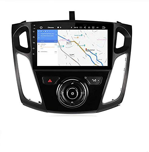 For Ford/Focus 2012-2014 Android Car Stereo 9 Inch Android 8.1 HD Touchscreen GPS Navigation Bluetooth Support 4G Screen,Wifi,BT,Mirror Link,Radio Tuner Tv Car SWC