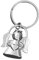 TOFBS Porteclés Ange Gardien Argenté Pendentif Céleste Charm Métallique Accessoire Sac Bijou Quotidien