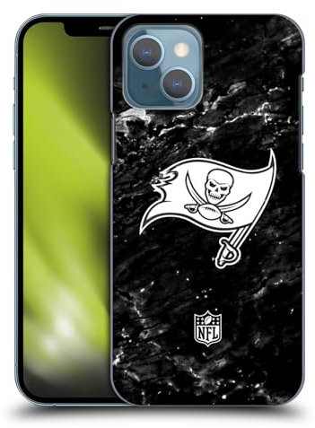 Head Case Designs Offizielle NFL Marmor Tampa Bay Buccaneers Artwork Harte Rueckseiten Handyhülle Hülle Huelle kompatibel mit Apple iPhone 13