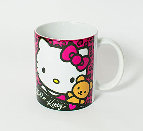 TusPersonalizables Taza niña disfrazada de gato leopardo