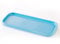 Ceramic Bathroom Tray,Kitchen Sink Organizer Tray,Cosmetics Holder (Blue)
