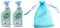 Flash for Pet Lovers, Wipe Done, Multi-Pawpose Antibacterial Cleaner Spray,Pack of 2,2x800ml,Removes Pet Odour & Messes, with a Touch of Febreze Citrus Fresh + Our Gift for You: Organza Bag 9x7x0.1cm