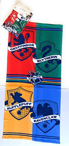 Strandtuch - Harry Potter - Gryffindor - Mufflepuff - Ravenclaw - Slytnerin - Maße 140 x 70 cm
