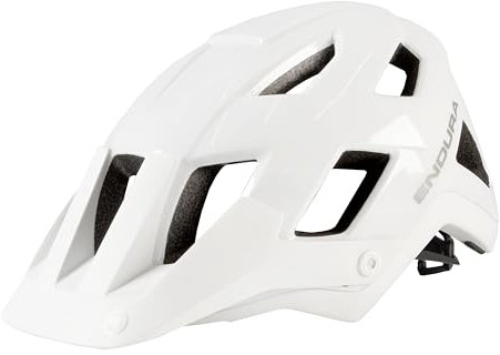 Endura Unisex Erwachsene Hummvee Plus MIPS® Helm | Schutz beim Radfahren | Verstellbare Passform Helm, Weiß, S-M