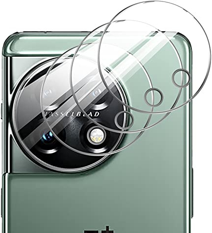 GIOPUEY [Ultra Thin 4 Pack Camera Lens Protector Compatible with OnePlus 11 5G, HD Tempered Glass Camera Protector for OnePlus 11 5G