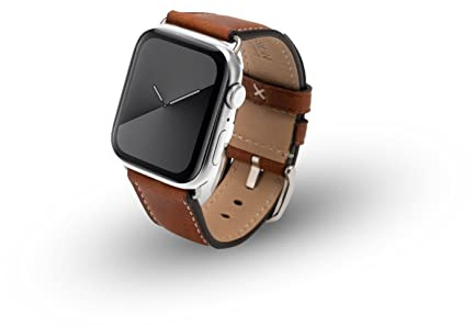 JT Berlin Charlie Armband für Apple Watch 49mm / 45mm / 44mm / 42mm Lederarmband [Watch Ultra, Watch SE, Series 8/7 / 6/5 / 4/3 / 2/1]