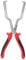 Professional Hose Clamp Pliers Repair Tool, Electrical Connector Pliers, Uel Feed Pipe Plier Universal Steel Ergonomic Design Petrol Line Hose Removal Disconnect Clamp Tool +Auto