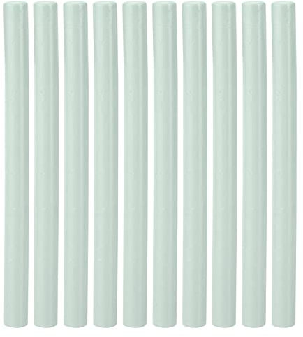 Tomotato Siegelwachs Sticks, 7mm x 10cm Klebepistole Siegellack Wachs Stangen für Hochzeit Einladungen, Harzflexibles Material, Karten Briefe Geschenkverpackung DIY Dekoration(Grün)