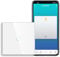 CNBINGO Smart Touch Light Switch with Glass Wall Plate and LED Backlight, No Neutral Wire Required, Works with Alexa, Google Assistant, Timing or Schedule