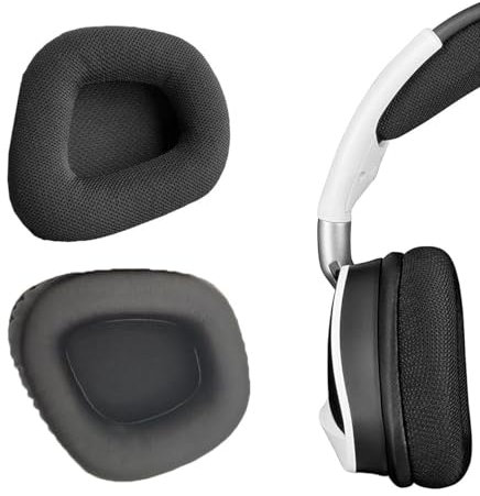 Ohrpolster, Headphones Replacement Ear Pad/Ear Cushion/Ear Cups/Ear Cover/Earpads Repair Parts, Schaumstoff-Ohrpolster für Void Pro Gaming-Headsets, Schwarz(10 * 9.5 * 2.5cm)