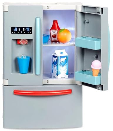 Little Tikes- First Fridge, Color Gris (175060-EUC)