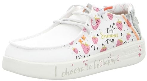 Fusion Lily Print White Happy Größe EU 38