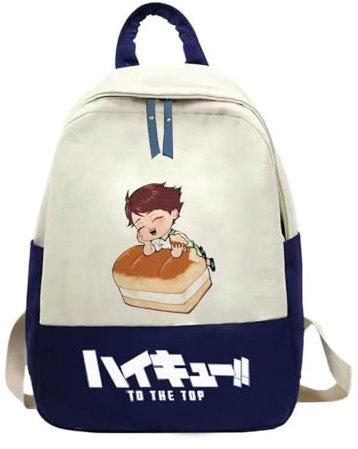 Xinchangda Haikyuu Rucksack Cartoon Anime Hinata Shoyo/Tobio Kageyama/Kozume Kenma Rucksack Schulrucksack Anime Studenten Schultasche, Typ16, 33*10*45cm