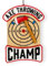 The Bridge Collection Axe Throwing Champ Axe with Target Christmas Ornament - Axe Throwing Gift for Axe Throwers