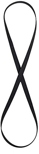 Black Record Belt, Player Belt with Compatible with Turntable, Phonogh Replacement Belt