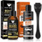 Bartwuchs Kit,Bartwachstum Set mit Bartroller,Bartwuchs Serum Öl/Bartshampoo/Beard Roller,Beard Growth Kit,Stimuliert Schnurrbart und Haarwachstum,Geschenke für Männer Vater
