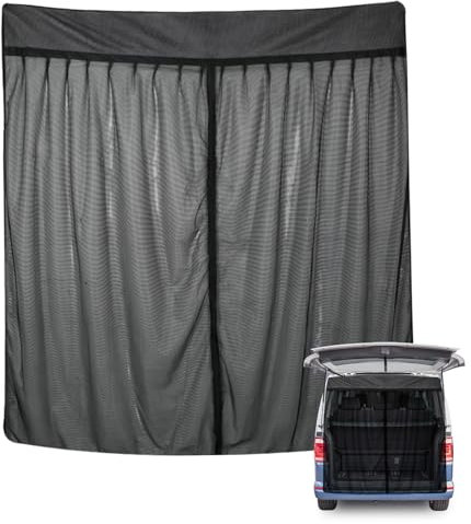 tivekeo Moustiquaire Auto Remplacement pour VW T7 2022-2025, Moustiquaire pour Porte Arrière de Voiture, Moustiquaire Magnétique Monocouche, Insectes Respirants pour Camping en Plein Air