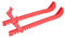 TOYANDONA 1 Paar Skate-Schutz Hockey -Skate Guards Bewachen Hockey Schlittschuhe Wachen Praktischer Klingenschutz Klingen Liefern Klingen Zubehör Skate-zubehör Skate-versorgung Rot Pxc