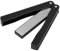 Aiguiseur de couteaux double face, pierre à aiguiser portable, pierre à aiguiser pliable, aiguiseur diamant antidérapant, pierre à aiguiser double face pour affûtage grossier ou