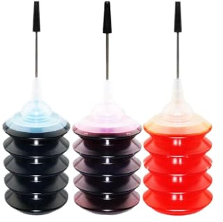 PZPSEQGM Tragbare universelle Tintenfüllung 30 ml kompatibel mit Patronenmodellen 301 302 304 305 303 604 XL Druckertinte(3 Pcs)