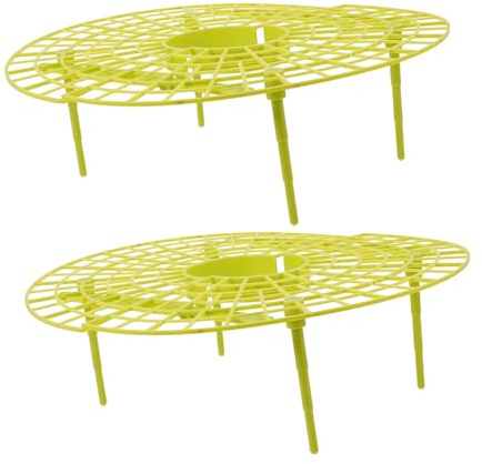 Yardwe 1 Juego Soporte para De Fresas De Soporte para Plantas Trepadoras Estante De Jardinería para Fresas para Y Huertos 2 Piezas