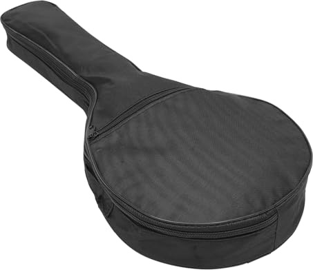 Mandolinentasche A-typ 1 Stück Tragbar für Mandoline Schwarz | Oxford Cloth, Atmungsaktiv und Leicht, Süßer Rucksack, Mandolinenkoffer Tragbar