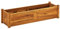 vidaXL Akazienholz Hochbeet 100x30x25 cm Pflanzkasten Blumenkasten Gemüsebeet