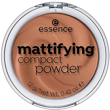 Essenzialer Mattifier Puder, Nr. 43 Toffee, Nude, für Misch- und Trockenhaut, Vegan, Kein Mikroplastik, Kein Nanopartikel (12g)