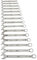 Milwaukee Juego de 15 llaves combinadas con carraca, 8,9,10, 11, 12, 13, 14, 15, 17,18,19,20,21,22mm