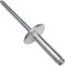 AERZETIX - C48269 - Lot de 100 Rivets aveugles Ø4.8x20mm à tête large 16mm - DIN 7337 C - rivet pop à rupture de tige - en aluminium/acier