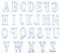 YUSHU - DIY Prägeform, 26 große Buchstaben, Alphabet-Stanzschablone, DIY Scrapbooking, Prägung Album, Papierkarten, Metall Scrapbooking Stanzschablonen.